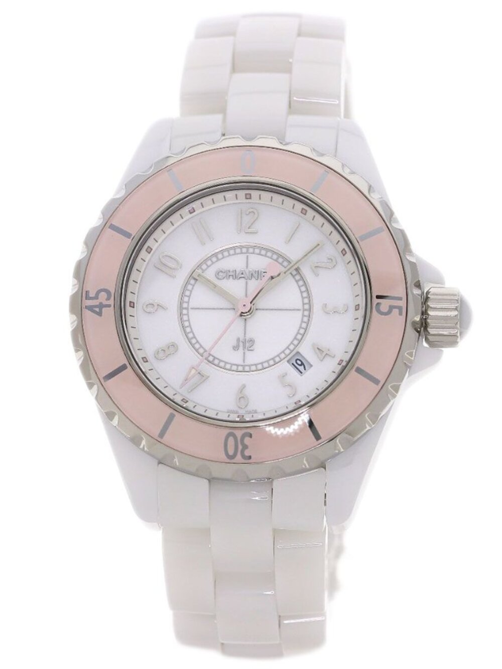 Chanel Limited to Pieces Soft Pink Watch Ceramic